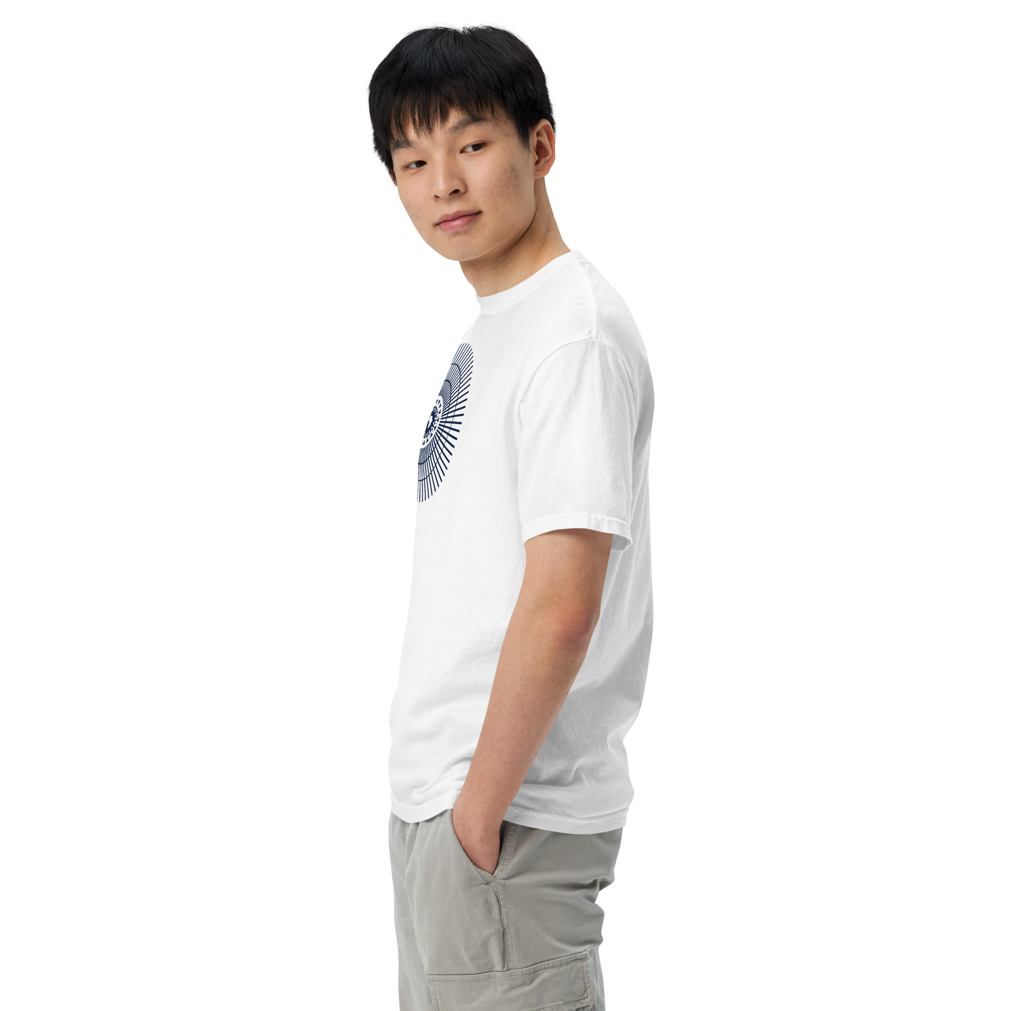 Men’s garment-dyed heavyweight t-shirt